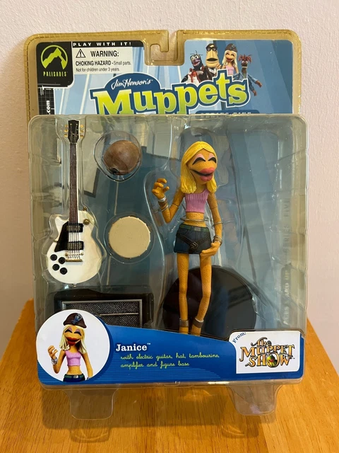 Jim Henson's The Muppets Series Janice Action Figure Palisades 2003 Unopened