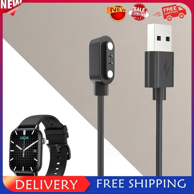 Magnetic Fast Charging Cable 0.6M USB Charger Cable Cord for COLMI C60/C61/ I20