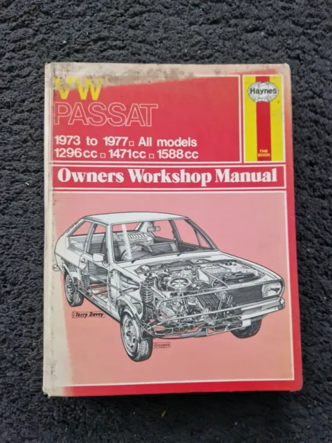 Volkswagen Passat 1973-1977 ALL MODELS Haynes Owners Workshop Repair Manual Book