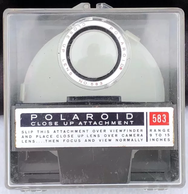 Polaroid Close-Up Kit #583 For Polaroid Color Pack Cameras