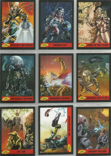 Mars Attacks Heritage - "Guide to The New Universe" 15 Card Chase Set