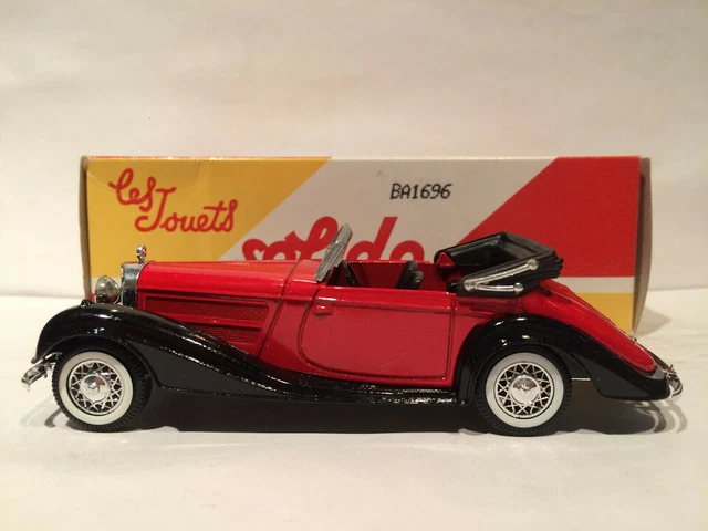 Maquette Mercedes 540K 1938 Atlas 1/43 - Voiture Exceptionnelle, Neuve Avec Boîte D'origine
