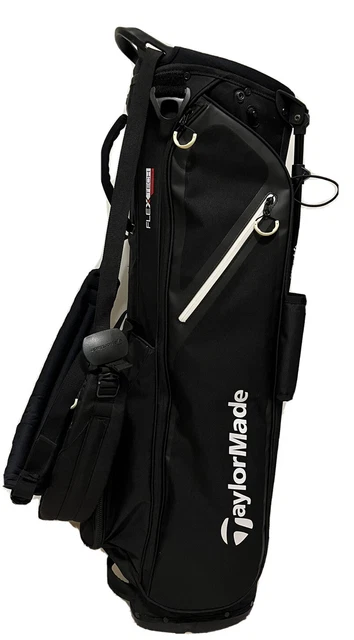 New TaylorMade Golf Flextech Lite 4 Way, 7 Pockets, Black Golf Stand Bag New TaylorMade Golf Flextech Lite 4 Way, 7 Pockets, Black Golf Stand Bag