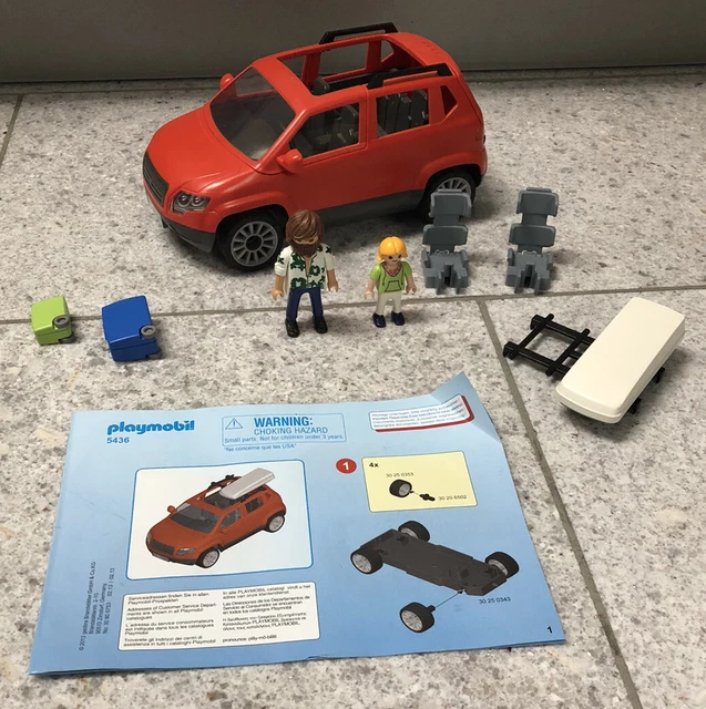 PLAYMOBIL 5436 FAMILIENAUTO Auto rot RCfähig TOP Zustand Komplett m