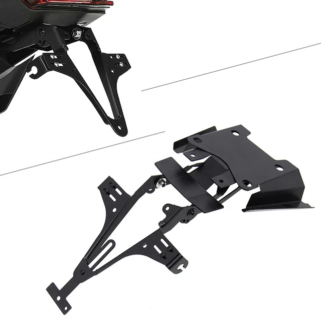 NEW Adjustable CNC Rear License Plate Holder Bracket For Yamaha Tenere 700 