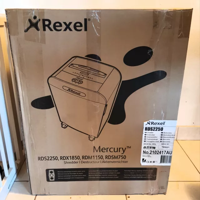 Rexel Mercury RDS2250 Strip Cut Shredder