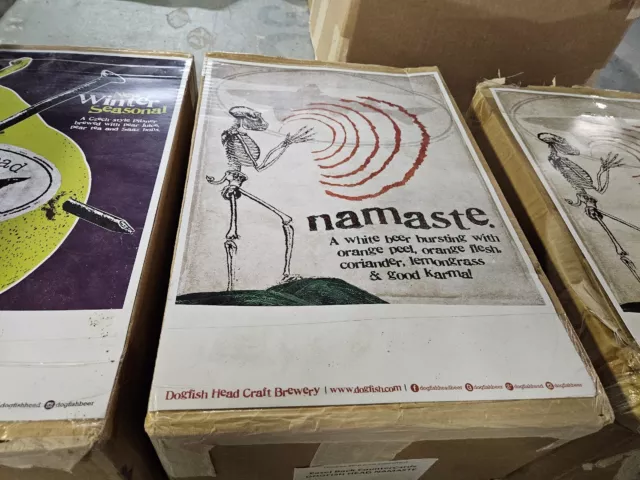 Dogfish Head Namaste Poster Rare