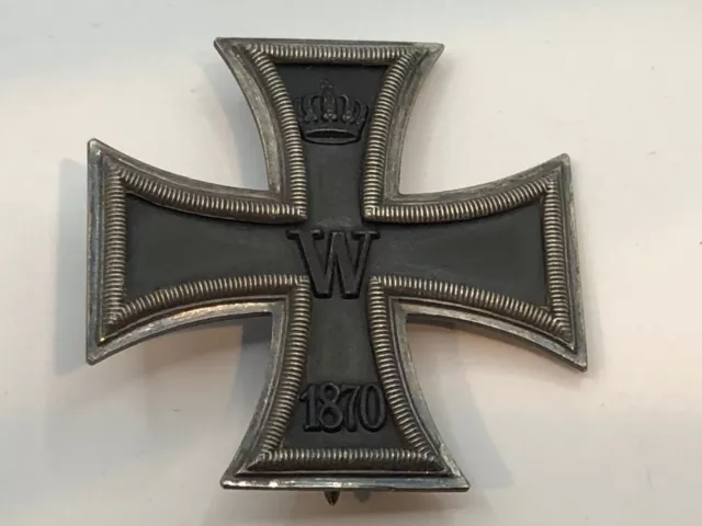 FRANCO-PRUSSIAN IMPERIAL GERMAN IRON CROSS 1st CLASS 1870 J. WAGNER & SOHN - EK1