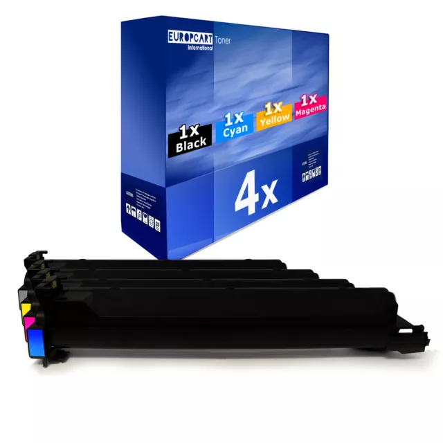 4x Toner per Konica Minolta Bizhub C-203 C-253