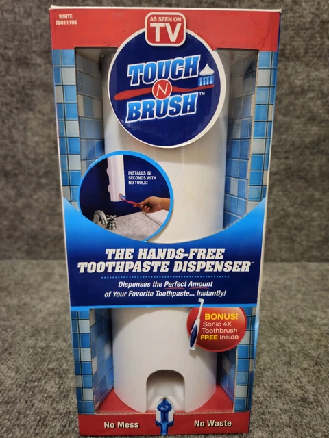 As Seen On TV TOUCH N BRUSH with Sonic 4X Toothbrush