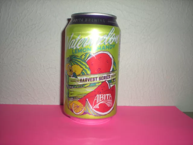Watermelon Lemon Shandy 12 oz. empty Collectible Craft Beer Can
