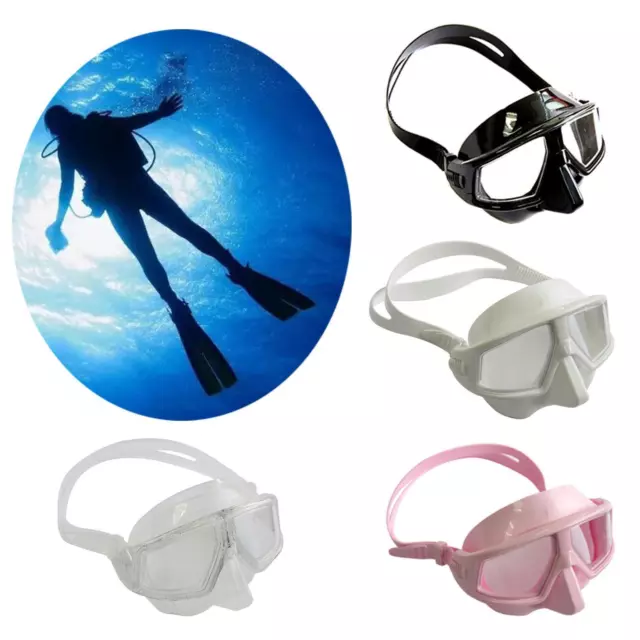 Dorlle Masque de Plongée Adulte, Masque de plongée Avec Tuba en Verre  Trempé Masque Panoramique Antibuée