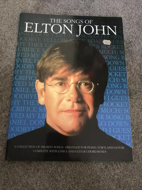 The Songs Of Elton John - Song Book Piano Vocal Guitar Sheet Music