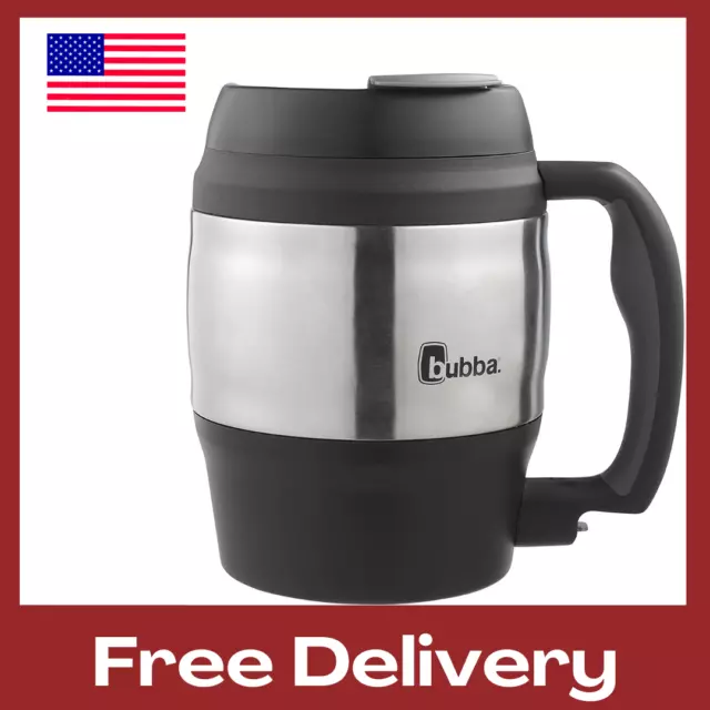 Bubba Classic Insulated Desk Mug, 52 oz, Black