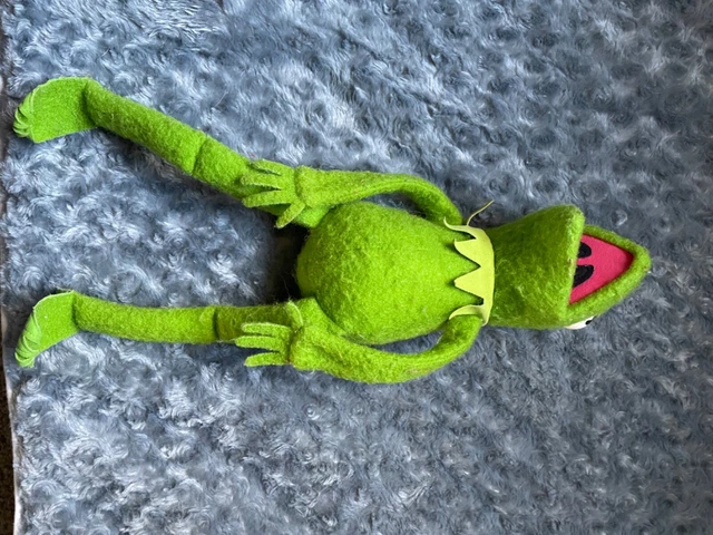 Vintage Plush Kermit the Frog #850 Jim Henson Muppet Doll Fisher Price Toy 1976