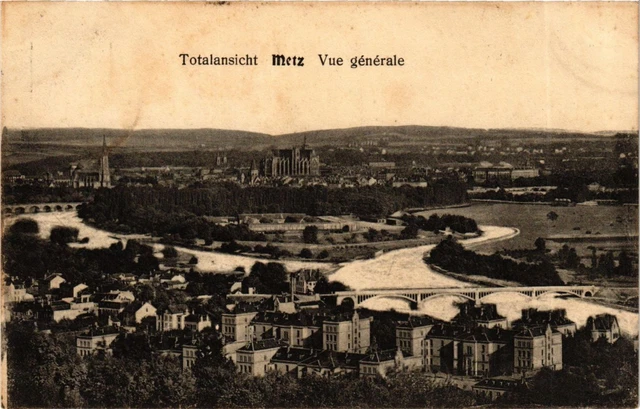 CPA Lorraine Moselle METZ General View (984491)