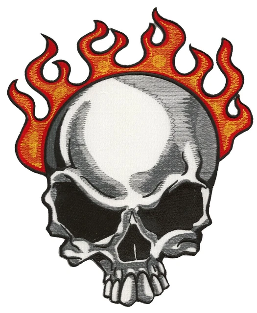 Broderie Mexicaine Voodoo Patch Brodé Thermocollant Calavera Mexicain - 9.5x7.5cm - Design Crâne Voodoo - 100% Polyester Patch Style Skull - Foto 8