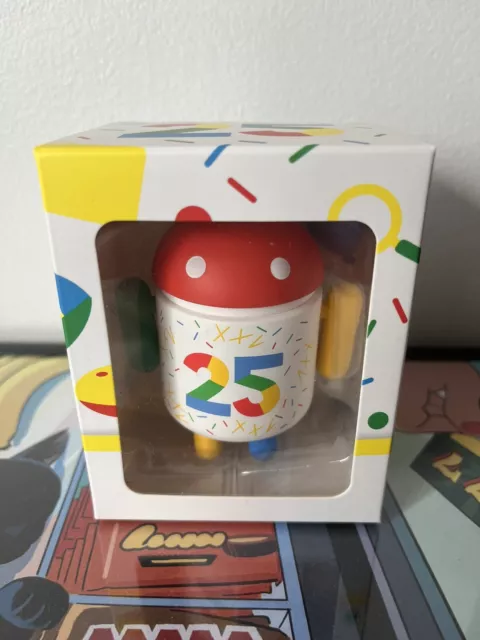 Android Mini Collectible Figure - Google Edition GE - 25 Years of Google