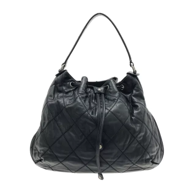 Chanel Black Leather Wild Stitch Single Flap Chain Shoulder Bag (Authentic  Pre-Owned) - ShopStyle