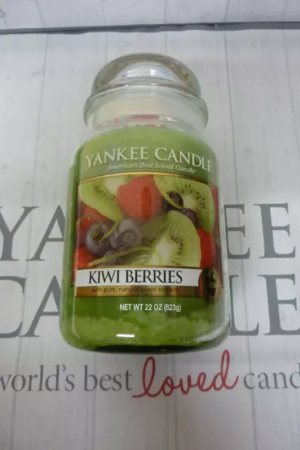 Yankee Candle Kiwi Berries Large Jar - Retired