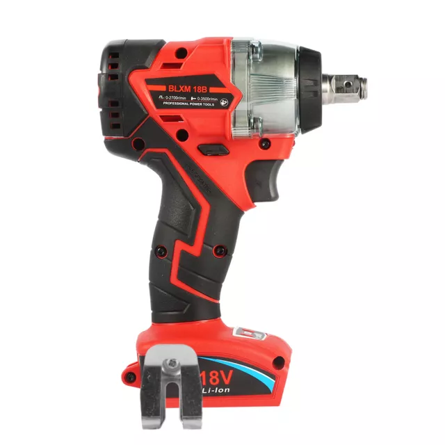 1/2" Square Cordless Brushless Impact Wrench Tool For Milwaukee M18BIW12-0 18V