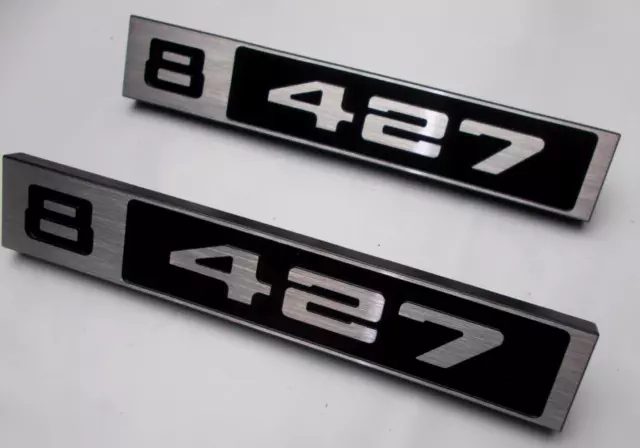 Emblem Custom Billet Front Fender '427' Chevy Chevrolet GMC Truck 1967-1972 C 10