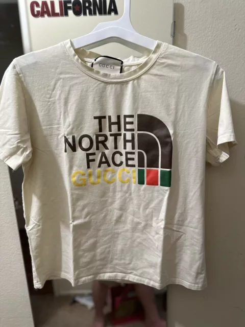 Iridium Clothing Co Gucci x The North Face Camel T Shirt S