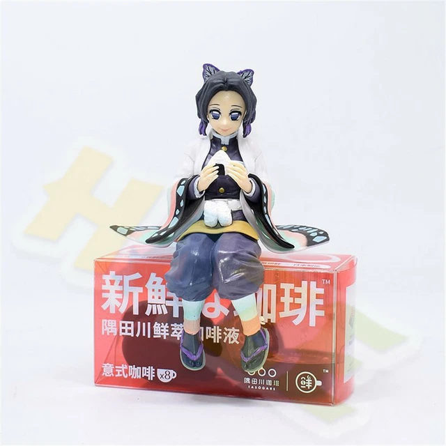 Boneco Coleção Anime Demon Slayer Kimetsu No Yaiba Kochou Shinobu 16cm