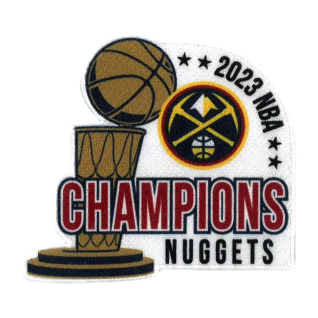 DENVER NUGGETS 2023 NBA Finals Champions Top of the World Fan Patch 14