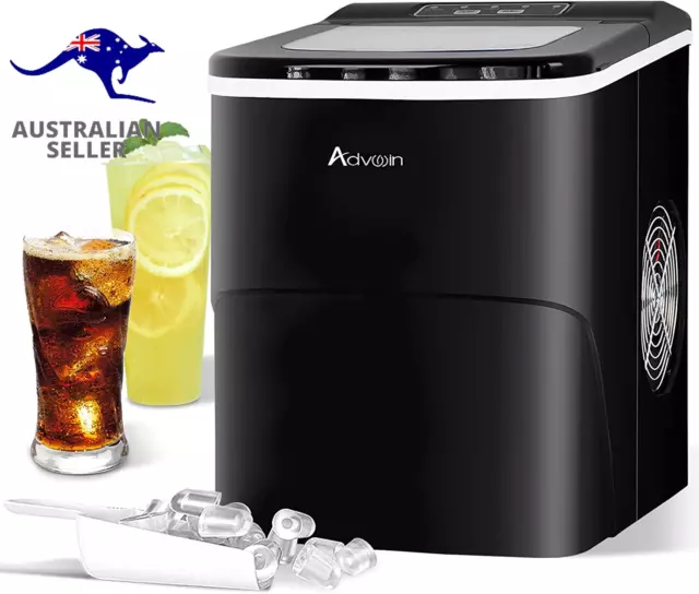 2.2L 12KG Portable Ice Maker Commercial Ice Maker Machine Suitable for Home Bar