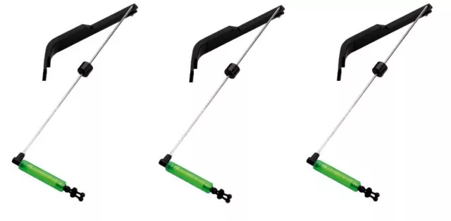 kit 3 swinger eco verde peso regolabile scimmiette tendi filo carpfishing