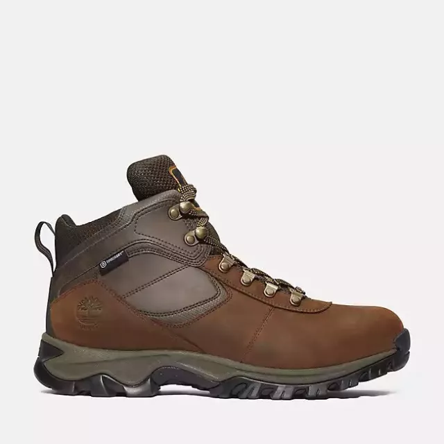 Timberland Men's Mt. Maddsen Waterproof Mid Hiking Boots ( New in Box) - Brow