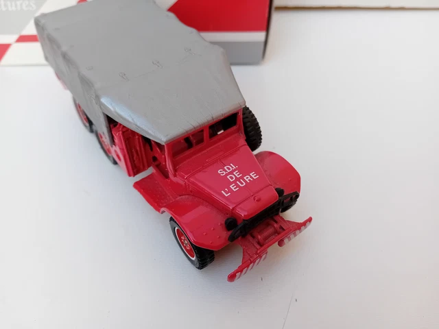 Camion De Pompiers Dodge 6x6 Bâché – Modèle Réduit Solido 1/50 – Échelle 1:50 – Occasion