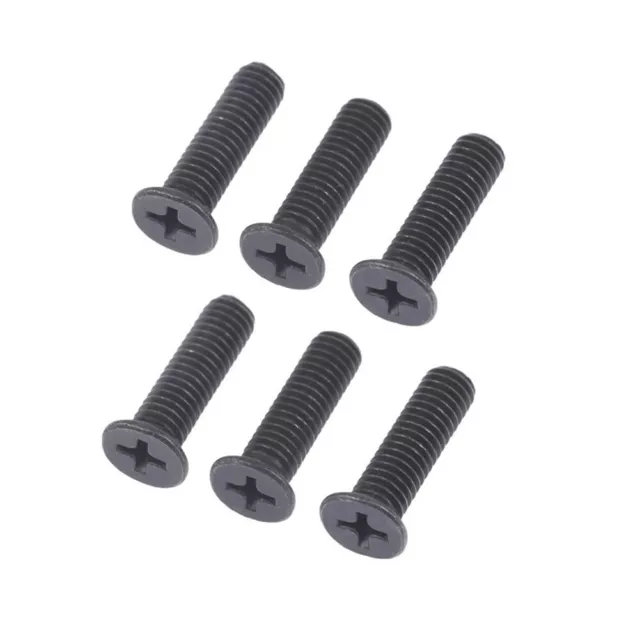 Perceuse Mandrin Fixation Vis 1cm 6pcs Adaptateur Noir for UNF M5/M6 25mm