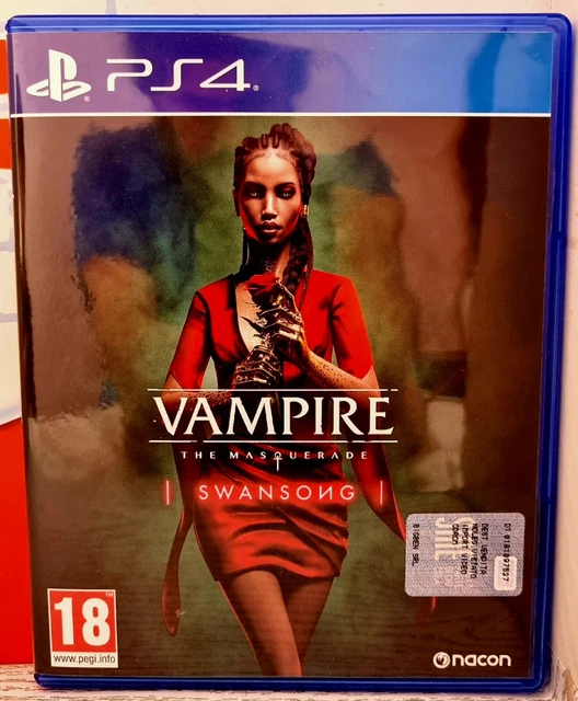 Vampire The Masquerade | Swansong | Ps4 Playstation 4 Rpg Narrativo Ita Ottimo*