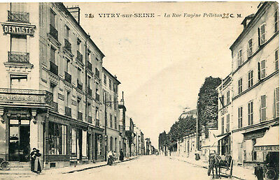 VITRY SUR SEINE card La rue Eugène Pelletan