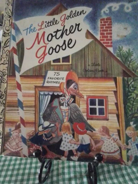 THE LITTLE GOLDEN MOTHER GOOSE Little Golden Book 1976 H/C (VGC)