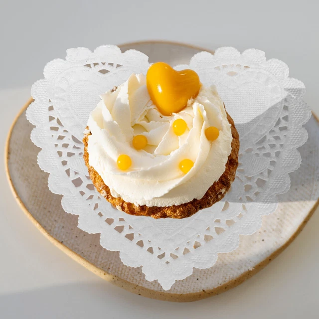 300 pz tovagliette cuore a forma di cuore Doily Love cuore cavo