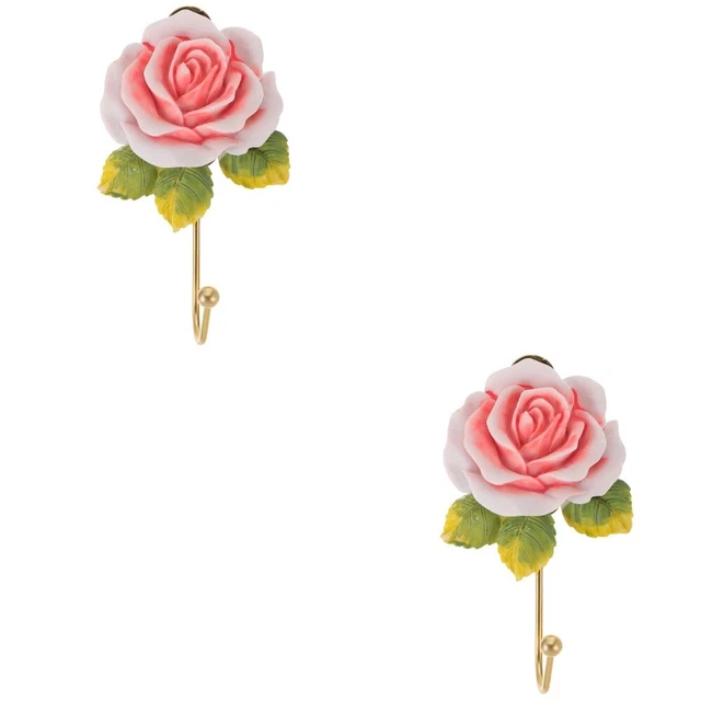 2 piezas Sombrero de pared Colgador Área de entrada Percha de pared