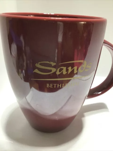 SANDS BETHLEHEM CASINO AND RESORT COFFEE MUG.  Art Deco Mug. B218