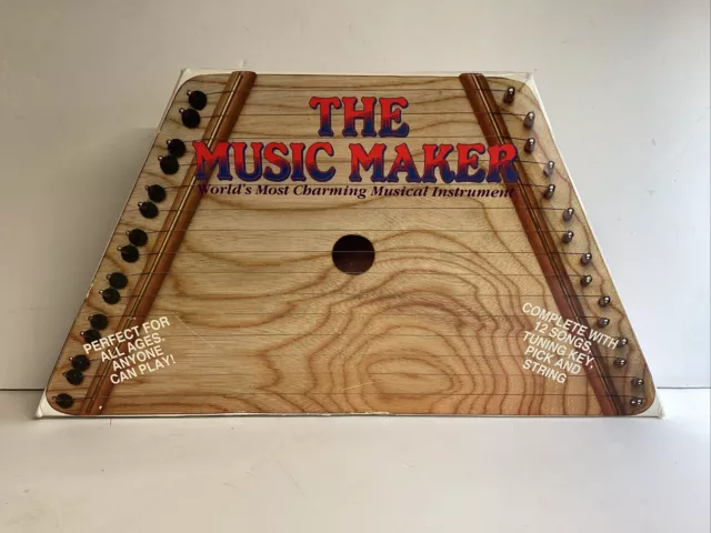 The Music Maker~”Worlds Most Charming Instrument” Vintage ~All Ages !!~EUC!!