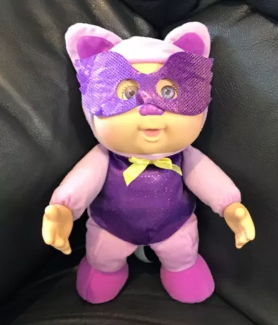Cabbage Patch Kids Cuties Enchanted Forest Friends Purple Rihanna Raccoon W/Mask