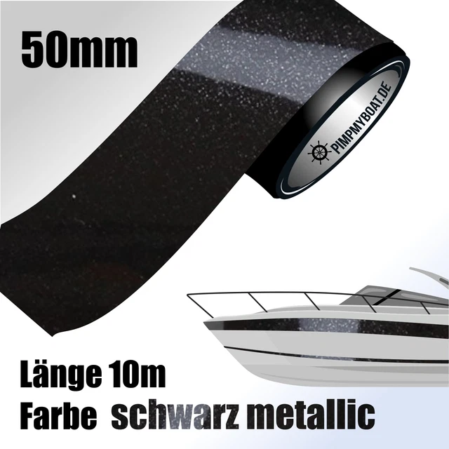 Siviwonder Zierstreifen Matt Gold 5mm - 10m Auto Aufkleber Metallic