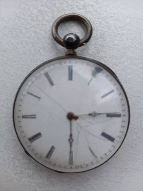 ANCIENNE MONTRE GOUSSET CYLINDRE HUIT RUBIS en ARGENT watch