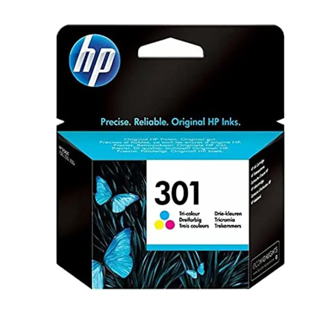 CARTUCCIA HP 301 ORIGINALE TRI-COLORE INK-JET PER HP CH562EE Deskjet 1000...