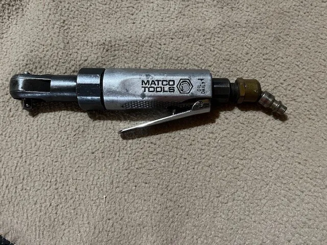 Matco Tools MT1825B 1/4" Pneumatic Impact Air Ratchet w/Sleeve Cover