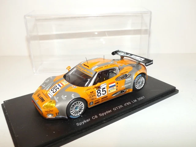 Miniature Spark Replicars Spyker C8 Double 12 R N°85 - Le Mans 2002, échelle 1/43 (REPSPY04)