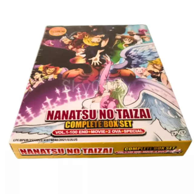 Anime Nanatsu No Taizai Season 1+2 Vol. 1-53End+2OVA English