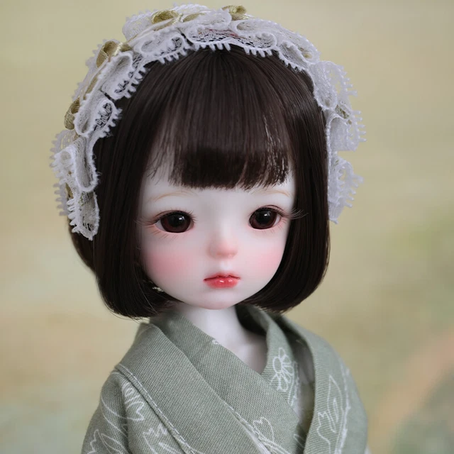 1/6 BJD Doll Cute Girl Full set Ball Jointed SD Dolls Face Makeup Eyes Clothes