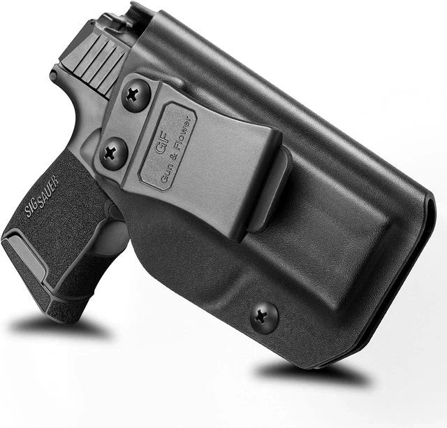 Fondina IWB Kydex Per Sig Sauer P365 – Nascosta, Regolabile E Resistente, Con Garanzia A Vita